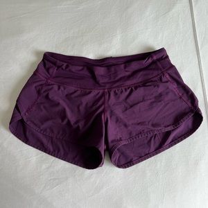 Lululemon Speed Up shorts
